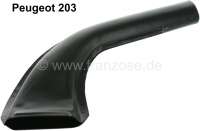 Peugeot - P 203, silencer end pipe. Suitable for Peugeot 203 sedan (all years of construction). Stra