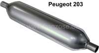 Peugeot - P 203, silencer. Suitable for Peugeot 203 sedan (all years of construction). Length (witho