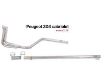 peugeot exhaust system p 304 pipe front double connection P72359 - Image 1