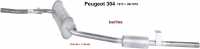 peugeot exhaust system p 304 silencers centric rear P72311 - Image 1