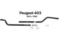 peugeot exhaust system p 403 pipe center between two silencers P72307 - Image 1