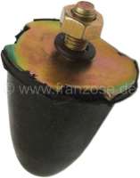 Peugeot - P 404, rubber stop down, for the strut, at the front axle. Suitable for Peugeot 404. Threa