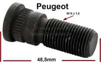 peugeot front axle wheel bolt m16 x 15 44mm P73348 - Image 1
