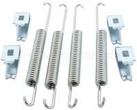 peugeot front brake hydraulic parts p 403404 shoes mounting set P74637 - Image 1