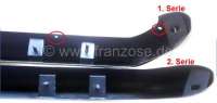 Peugeot - P 404, bumper in front + rear from high-grade steel. Suitable for Peugeot 404 Cabrio + Peu
