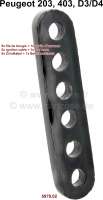 Peugeot - P 203/403, rubber guide for the 5 ignition cables + 1x fuel hose. Suitable for Peugeot 203
