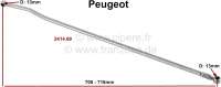 Peugeot - Gear lever (tie bar) for the gear shift. For ball: 13,0mm. Overall length: 705 - 718mm. Or