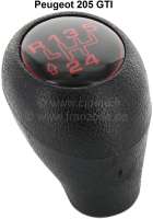 Citroen-2CV - P 205, gear shift knob, suitable for Peugeot 205 GTI. The reverse gear is in front on the 