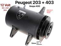 peugeot generator spare parts p 203403 dc alternator 10mm belt P71431 - Image 1