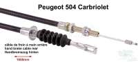 peugeot hand brake cable p 504 cabrio 20hand on left P74488 - Image 1