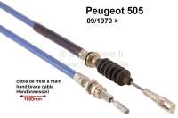 peugeot hand brake cable p 505 starting year P72725 - Image 1