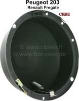 Peugeot - P 203/Fregate, headlamp casing CIBIE, out of sheet metal. Suitable for Peugeot of 203, for