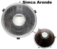 peugeot headlights accessories holder simca aronde headlight insert P75383 20260306145623 - Image 1