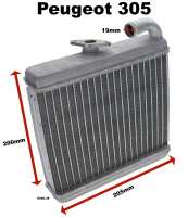 peugeot heating ventilation p 305 heater radiator 644839 P72390 - Image 1