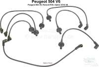 peugeot ignition cable set bougicord v6 504 27l P72089 - Image 1