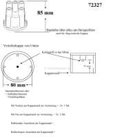 peugeot ignition ducellier v6 distributor cap distribution arm P72327 - Image 2