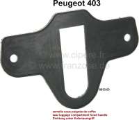 peugeot luggage compartment lid attachments rear doors p 403 seal P77837 - Image 1