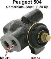 peugeot main brake cylinder p 504 power controller comerciale P74644 - Image 1