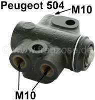 peugeot main brake cylinder p 504 power controller sedan P74148 - Image 1