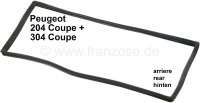 peugeot p 204304 back window seal 204 coupe P77769 - Image 1