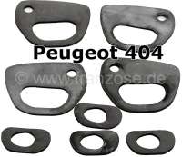 Peugeot - P 404, door handle rubber underlays. Suitable for Peugeot 404.