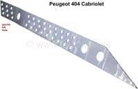 Peugeot - P 404, inside box sills on the left. Suitable for Peugeot 404 Cabriolet. Made in European 