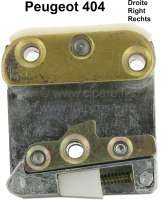 peugeot p 404 striker plate on right high P77120 - Image 1