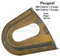 peugeot p 404504 gnmmi underlay on right metal guide P77767 - Image 1