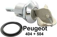 peugeot p 404504 trunk lock completely only sedan note P77610 - Image 1