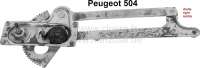 peugeot p 504604 window lifter door on right 504 P77057 - Image 1