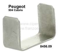 Peugeot - P 504C, persenning retaining clamp for the slot plate (made of metal). Suitable for Peugeo