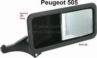 peugeot p 505 door opener handle inside on left P77801 - Image 1
