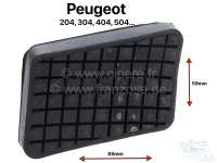 peugeot pedal gear rubber 85 x 59mm 204 304 P73455 - Image 1