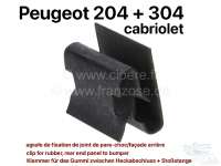 peugeot rear body components p 204304 clip rubber end panel P77627 - Image 1