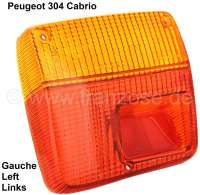 peugeot rear lighting light cap left peogeot 304 cabrio small P74209 - Image 1