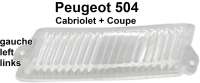 peugeot rear lighting p 504 cap license plate light on P74250 - Image 1