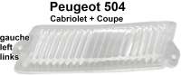 peugeot rear lighting p 504 cap license plate light on P74250 - Image 1