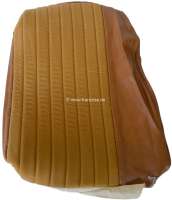 peugeot seat covers rear p 504 vinyls brown centrically velour P78540 - Image 1