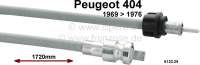 peugeot speedometer cable 404 6776 length 1720mm P75051 - Image 1