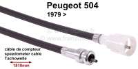 Peugeot - speedometer cable Peugeot 504, >79, length 1810mm