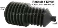 Peugeot - Collar steering gear. Suitable for Renault R8, Alpine, Simca 1000. Matra Djet. Assembly di
