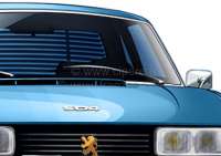 Alle - Tail - Shutter. Suitable for Peugeot 504 coupe. Quickly installed (the brackets are only i
