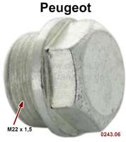peugeot transmission plug screw m22x15 this is used as drain P71411 - Image 1