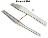 Peugeot - P 404, chassis beam front right with reinforcement spar. This chassis beam consists of the