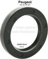 Peugeot - P 203/403/404/504, wheel bearing shaft seal in front. Suitable for Peugeot 203, 403, 404, 