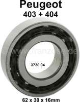 peugeot wheel bearings p 403404 bearing front dimension 30 x P73390 - Image 1