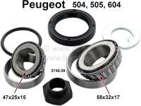 peugeot wheel bearings p 504605505 bearing set front P73489 - Image 1