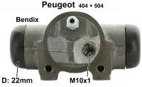 peugeot wheel brake cylinder rear p 404504 right 404 P74072 - Image 1