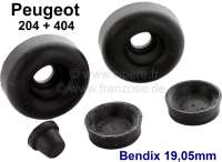 Peugeot - wheel brake cylinder repair set 204-404 rear, 19mm piston 404 from model changing Thermost