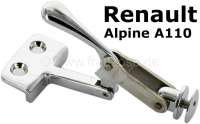 Renault - A110, window regulator for the triangle window. Per piece. Suitable for Renault Alpine A11